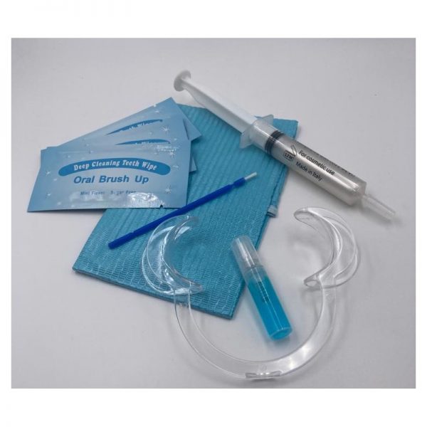 Non-Peroxide Whitening Set met mondspreider